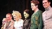 Wicked stars Carole Shelley, George Hearn,Thompson, Bean, McIntyre and Robb Sapp,an understudy on in the role of Boq.