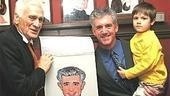 Dirty Rotten Scoundrels Sardi's Caricatures - Dick Latessa - Gregory Jbara - son Zachary