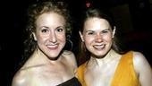 Honorees Jenn Harris (Modern Orthodox) and Celia Keenan-Bolger (The 25th Annual Putnum County Spelling Bee).