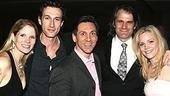 Director Sher (second from right) with members of his Light in the Piazza cast, past and present: Kelli O'Hara, Aaron Lazar, Michael Berresse and Katie Clarke.