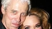 The madame and the sheriff share a hug.After the show, Whorehouse's Terrence Mann (Sheriff Dodds) gives co-star Emily Skinner (Miss Mona) a squeeze.