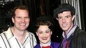 Mary Poppins flanked by her heros...Bennet and Bert! TV star Jack Coleman, Ashley Brown and Gavin Lee.