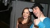 Photo Op - Grease Recording Session - Laura Osnes - Max Crumm