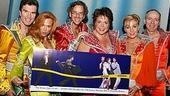 Photo Op - Mamma Mia! Outruns The Producers - Christopher Shyer - Carolee Carmello - Pearce Bunting - Gina Ferrall - Judy McLane - Ben Livingston