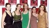 The ladies of Bette and Boo: Heather Burns, Julie Hagerty, Kate Jennings Grant, Zoe Lister-Jones and Victoria Clark line up for our camera.