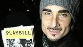 Kevin Richardson 1st Chicago Perf - Kevin Richardson w/playbill