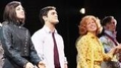 The Addams Family opening – cc - Krysta Rodriguez – Wesley Taylor – Carolee Carmello – Terrence Mann