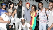 Jason Mraz at Fela – James Ihedigdo – Jason Mraz – cast