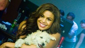 Jordin Sparks Behind the Scenes - Dog