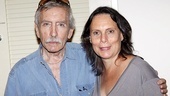 The great Edward Albee poses with his director, Emily Mann.