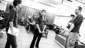 Photo Op: Bloody Bloody Andrew Jackson in Rehearsal – Alex Timbers – Benjamin Walker – Darren Goldstein