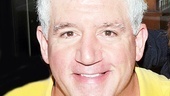 Gregory Jbara, a Tony winner for his role as Billy Elliot's Dad, lights up the autograph table.