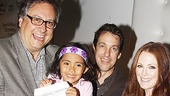 Freckleface Strawberry Opening Night – Douglas Carter Beane family – Julianne Moore