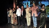As the show ends, the Deep Throat cast steps out for some hard-earned applause.