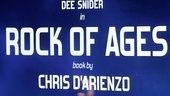 Dee Snider Rock of Ages opening night – poster
