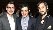 Bloody Bloody Andrew Jackson opening night – Charlie Rosen – Justin Levine – Kevin Garcia