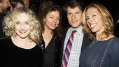 Wicked vet Carol Kane poses with actress/assistant director Lisa Leguillou, lyricist Amanda Green (r.) and her husband, orthopedic surgeon Jeffrey Kaplan.