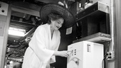Cherry Jones backstage at Mrs. Warren’s Profession – Cherry Jones