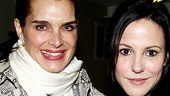 Celebrity moms Brooke Shields and Mary-Louise Parker brought their kids to see Dear Edwina. 