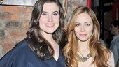 The New York Idea beauties Mikaela Feely-Lehmann and Jaime Ray Newman smile for our camera. 