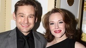 Chad Kimball of Memphis pauses for a shot with Billy Elliot’s Emily Skinner.