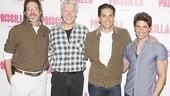 Priscilla rehearsal – C. David Johnson – Tony Sheldon – Will Swenson – Nick Adams
