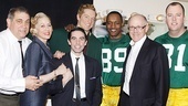The entire Lombardi family (Dan Lauria, Judith Light, Keith Nobbs, Bill Dawes, Javon Johnson and Chris Sullivan) bring Woody Johnson into their huddle. Be sure to score your own tickets to the show today! 