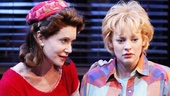 Lois Robbins as Stephanie Dickinson and Jenni Barber as Toni Simmons in Cactus Flower.