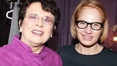 Billie Jean King at The Normal Heart – Billie Jean King – Ellen Barkin