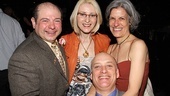 Born Yesterday’s Danny Rutigliano and Frank Wood pose with their lovely ladies.