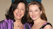 Manhattan Theatre Club Artistic Director Lynne Meadow and actress Kate Jennings Grant are on hand to support Born Yesterday director Doug Hughes.