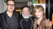Bengal Tiger director Moises Kaufman and Jane Fonda (who worked together on 2009’s 33 Variations) sandwich Tiger star Robin Williams.