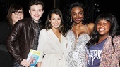 Glee Cast at Sister Act – Ashley Fink – Chris Colfer – Lea Michele – Patina Miller – Amber Riley