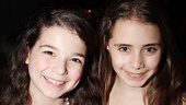 Think People in the Picture cuties Maya Goldman and Rachel Resheff coordinated their opening night outfits? 