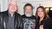 TV personality Phil Donahue and his wife, actress Marlo Thomas, also came out to cheer Robin Williams on. 