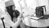 Now it's time for a Skype date with her fiance Seth in California. That's right, Parker's starring on Broadway and planning a wedding across the country. 