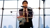 Daniel Radcliffe salutes “everyone who voted for me” after winning Favorite Actor in a Musical for How to Succeed, which took home four of the evening’s 16 awards.