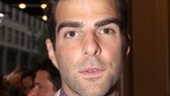 Outstanding Featured Actor nominee Zachary Quinto is delighted to be recognized for his performance in Angels in America. 