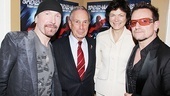 Spider-Man opening – The Edge – Mayor Bloomberg – Diana Taylor – Bono