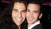 A portrait of true friendship: Hair co-stars Steel Burkhardt and Paris Remillard.