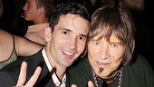 Claude times two: Paris Remillard joins original star and show author James Rado in a Peace-ful moment. 
