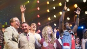 Actor Ryan Dietz and playwright Josh Levine have a wedding to remember, surrounded by the cast of Hair and the audience at the St. James Theatre.