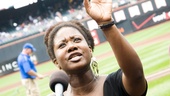 Hair Cast at Mets Game – Phyre Hawkins