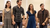 <i>Bonnie & Clyde</i> meet and greet – Melissa van der Schyff – Claybourne Elder – Laura Osnes – Jeremy Jordan