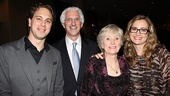 Other Desert Cities Broadway Opening Night – Thomas Sadoski – parents – wife Kim Hope