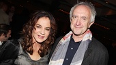In a meeting of Tony winners, Stockard Channing is congratulated by Jonathan Pryce. 