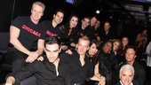 Chicago 15th Broadway Anniversary – cast shot on bus