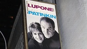 An Evening With Patti and Mandy Opening Night – marquee