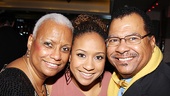 <i>Stick Fly</i> Opening Night – Tracie Thoms and parents