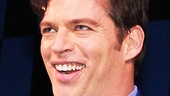 Harry Connick Jr. grins at the cheering audience after an exhilarating opening night performance.